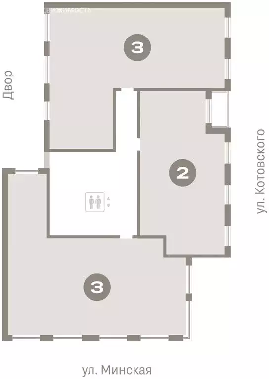 3-комнатная квартира: Тюмень, жилой комплекс На Минской (178.09 м) - Фото 2
