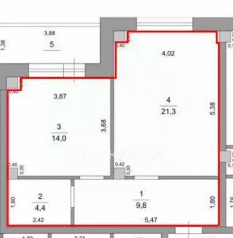 2-к кв. Челябинская область, Челябинск ул. 250-летия Челябинска, 44А ... - Фото 1