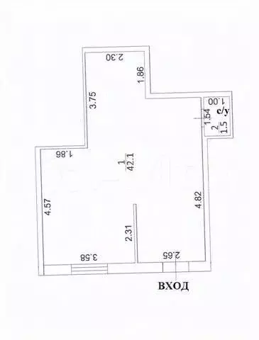 Помещение свободного назначения в Московская область, Люберцы ... - Фото 2