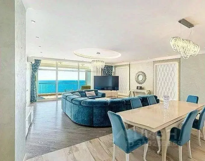 2-к кв. Краснодарский край, Сочи Светлана мкр, просп. Пушкина, 6 (85.0 ... - Фото 2