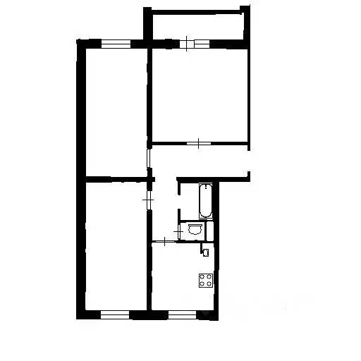 3-к кв. Башкортостан, Уфа ул. Булата Имашева, 7 (75.0 м) - Фото 2