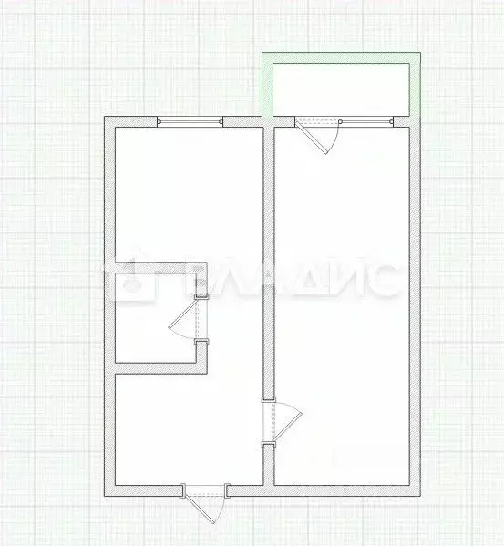 1-к кв. Пензенская область, Пенза Медицинская ул., 12 (32.0 м) - Фото 2