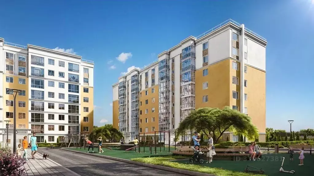 1-к кв. Крым, Феодосия ш. Симферопольское, 48к1 (38.0 м) - Фото 1
