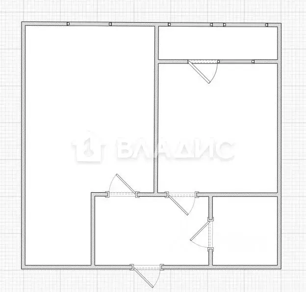 2-к кв. Пензенская область, Пензенский район, Засечный сельсовет, с. ... - Фото 2