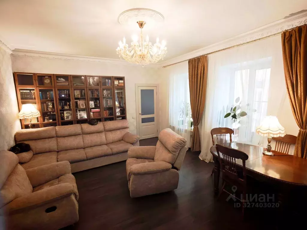 3-к кв. Санкт-Петербург просп. Малый Петроградской стороны, 12 (72.6 ... - Фото 1