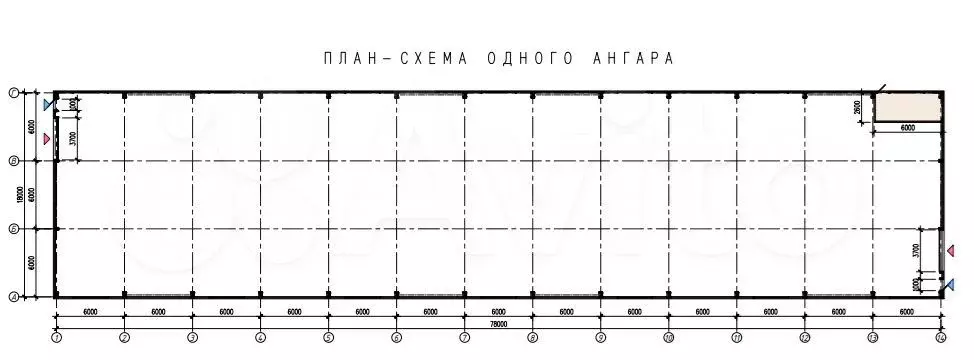 Сухой склад от собственника, 324м2 - Фото 0