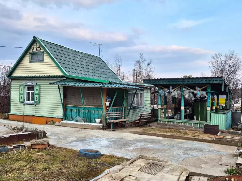 Дом в Хабаровский край, Хабаровский район, Мукомол СНТ 100 (30 м) - Фото 1