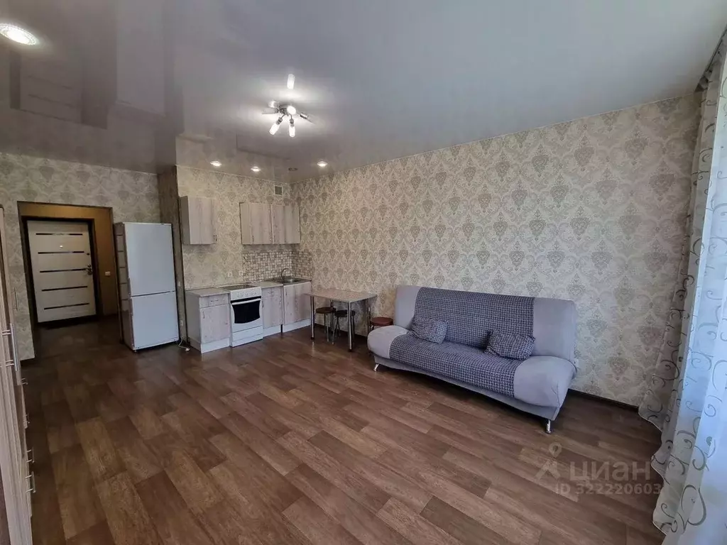 Студия Новосибирская область, Новосибирск Пригородная ул., 9 (33.0 м) - Фото 1