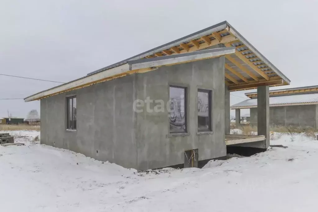 Дом в Омская область, Омский район, с. Дружино, Александровская ... - Фото 1