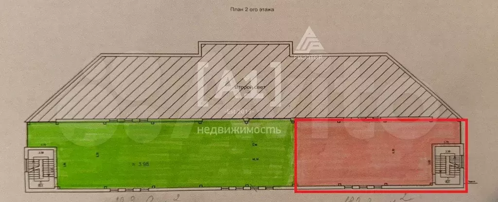 Помещение свободного назначения 187 кв.м - Фото 1