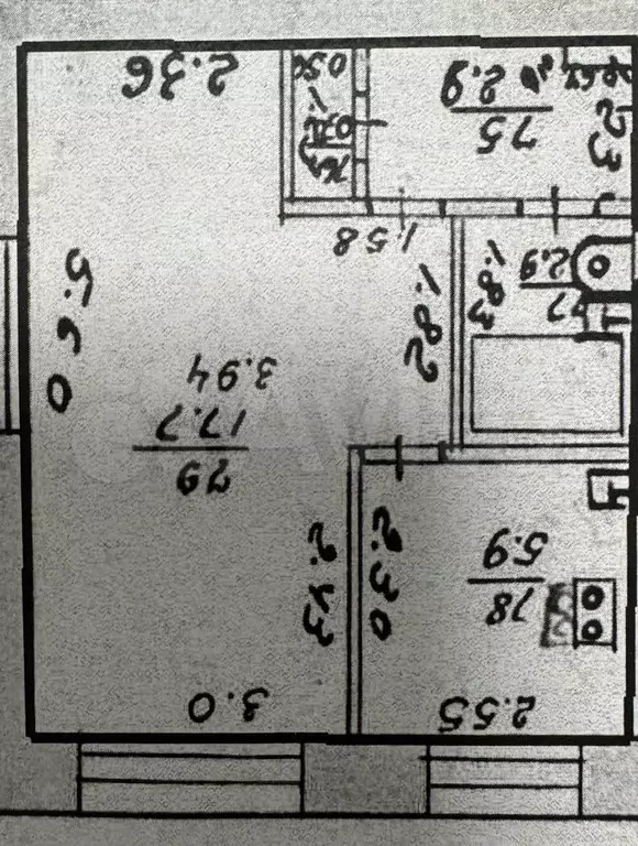 1-к. квартира, 31 м, 1/5 эт. - Фото 0