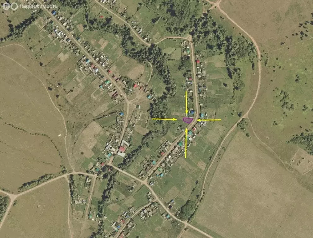 Участок в Краснокамский район, Шушнурский сельсовет, село Нижняя Татья ... - Фото 0