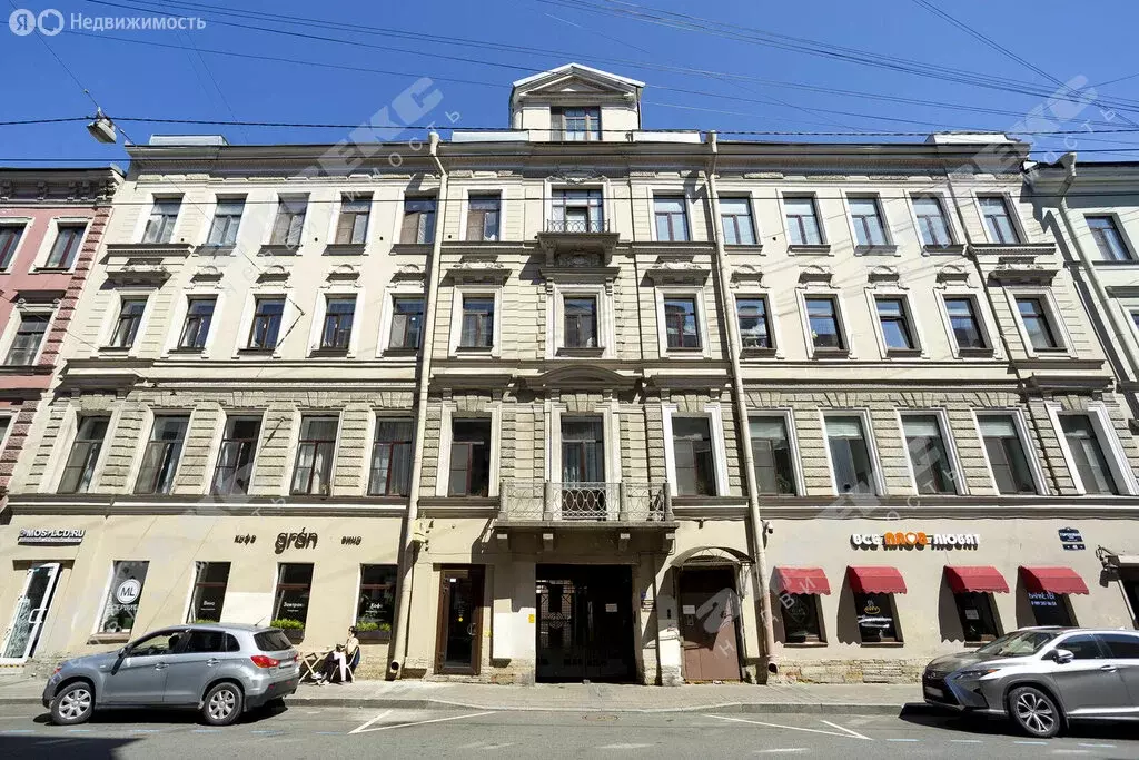 3-комнатная квартира: Санкт-Петербург, Гороховая улица, 46 (90 м) - Фото 1