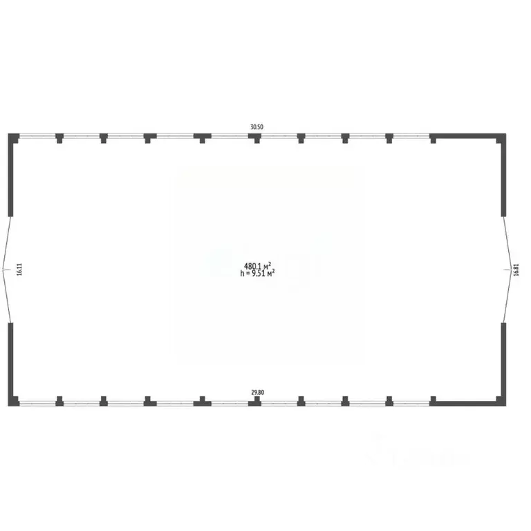 Склад в Ямало-Ненецкий АО, Новый Уренгой Б панель, проезд 1П (480 м) - Фото 2