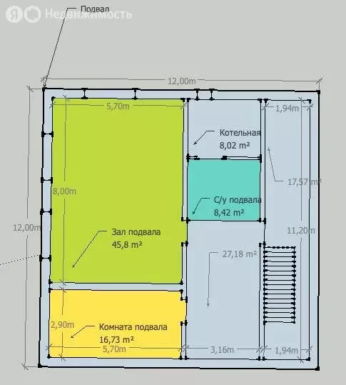 Дом в село Петрово-Дальнее, Озёрная улица, 18А (375 м) - Фото 2