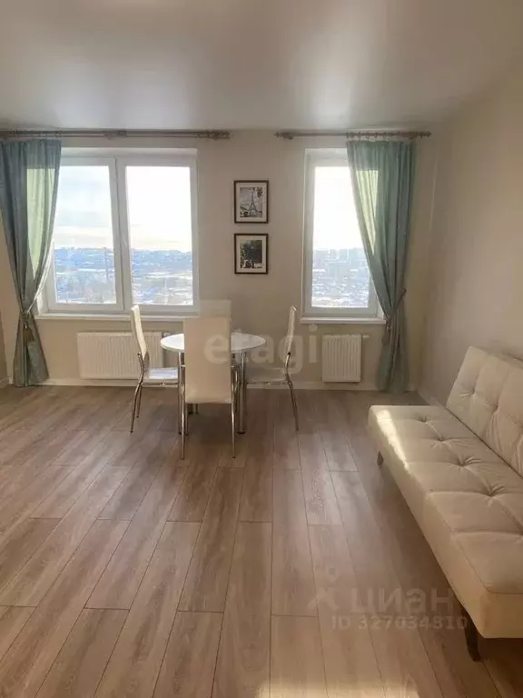 Студия Тюменская область, Тюмень ул. Краснооктябрьская, 8 (33.1 м) - Фото 2