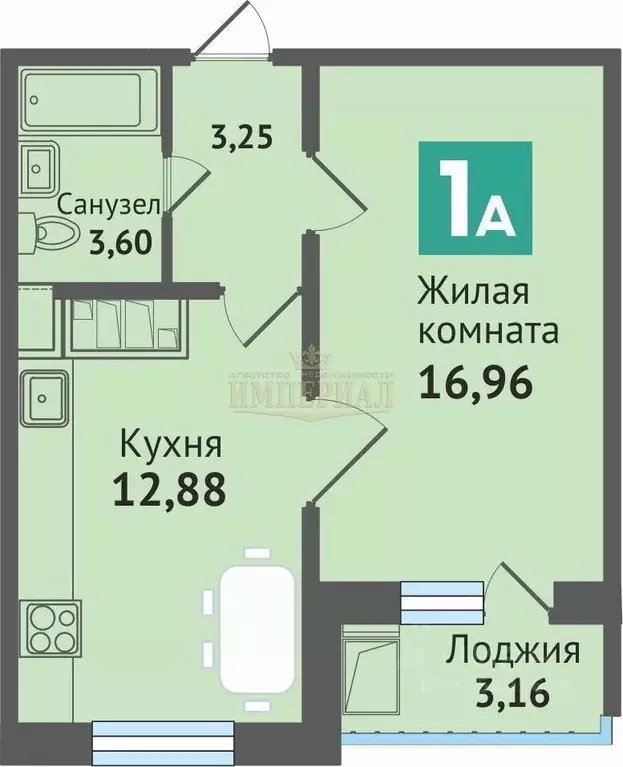 1-к кв. Марий Эл, Медведево городское поселение, Медведево пгт ул. ... - Фото 0