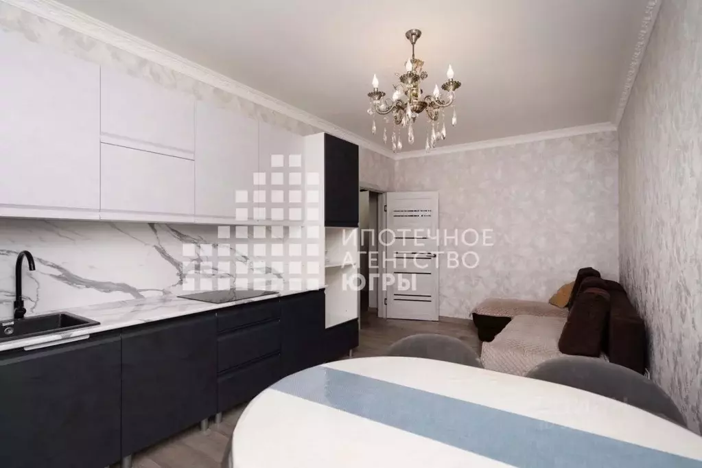 1-к кв. Ханты-Мансийский АО, Ханты-Мансийск ул. Рябиновая, 9 (42.2 м) - Фото 1