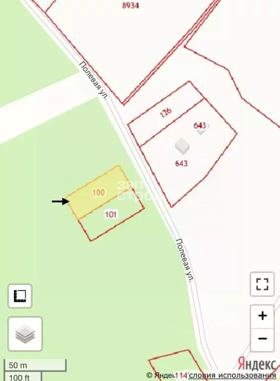 Участок в Ленинградская область, Выборгский район, Полянское с/пос, ... - Фото 2