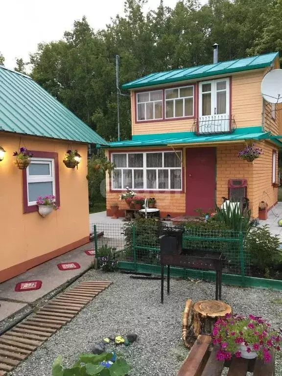 Дом в Елизовский район, СНТ Энтузиаст-1 Камчатрыбколхозобъединения (45 ... - Фото 0