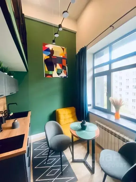 Студия Москва 2-я Рощинская ул., 10 (21.0 м) - Фото 2