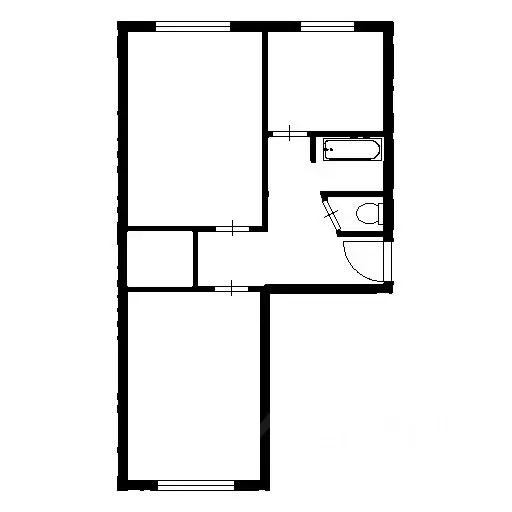 2-к кв. Самарская область, Самара ул. Лукачева, 42 (45.0 м) - Фото 2