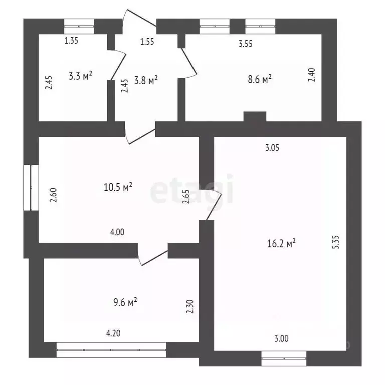 5-к кв. Крым, Феодосия муниципальный округ, Коктебель пгт ул. ... - Фото 2