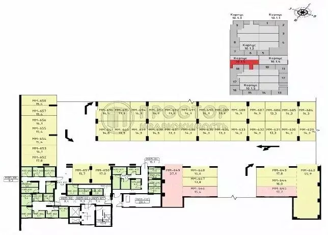 Гараж в Москва Прокшино жилой комплекс, 10.1.6 (14 м) - Фото 1