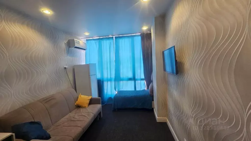 Студия Краснодарский край, Сочи Адлер жилрайон, ул. Чкалова, 13 (25.0 ... - Фото 1