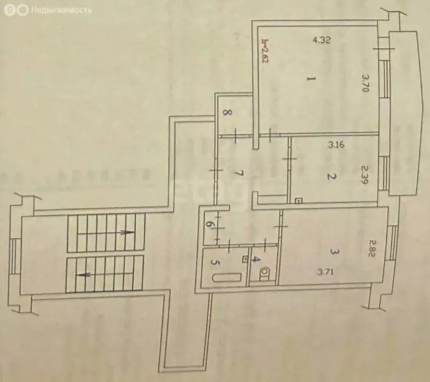 2-комнатная квартира: Улан-Удэ, улица Пушкина, 24А (47.9 м) - Фото 1