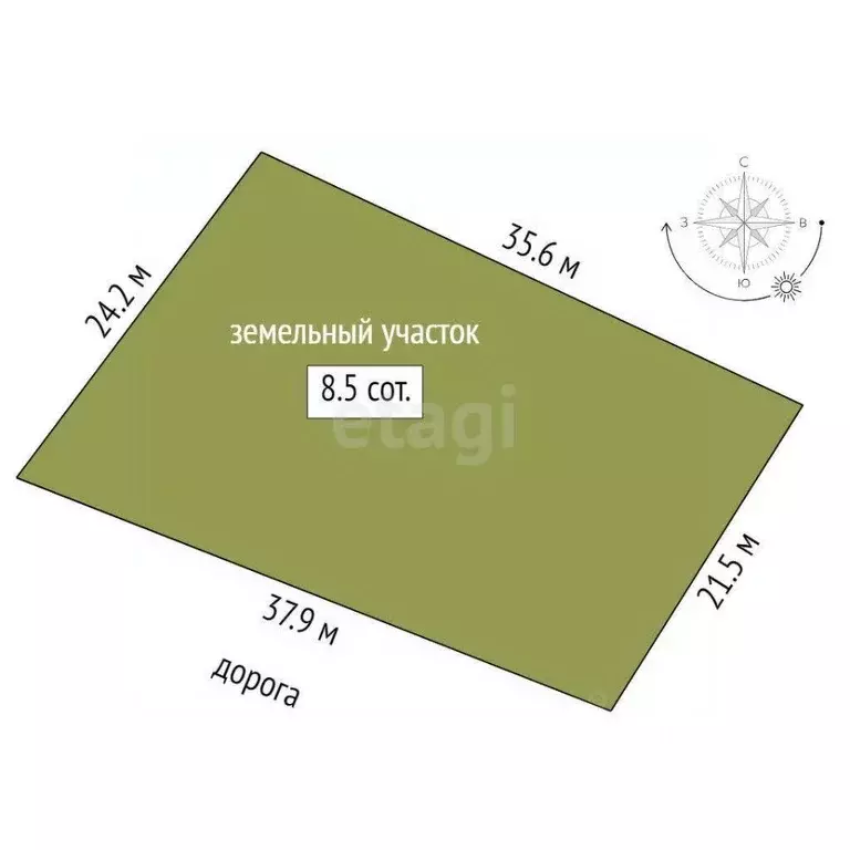 Участок в Тюменская область, Тюменский муниципальный округ, Чикчинское ... - Фото 2