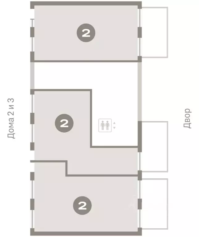 2-к кв. Омская область, Омск  (95.03 м) - Фото 1