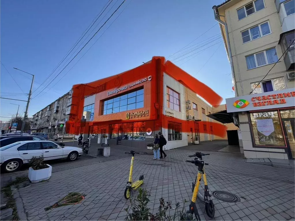 Торговая площадь в Краснодарский край, Краснодар Фестивальный мкр, ул. ... - Фото 2