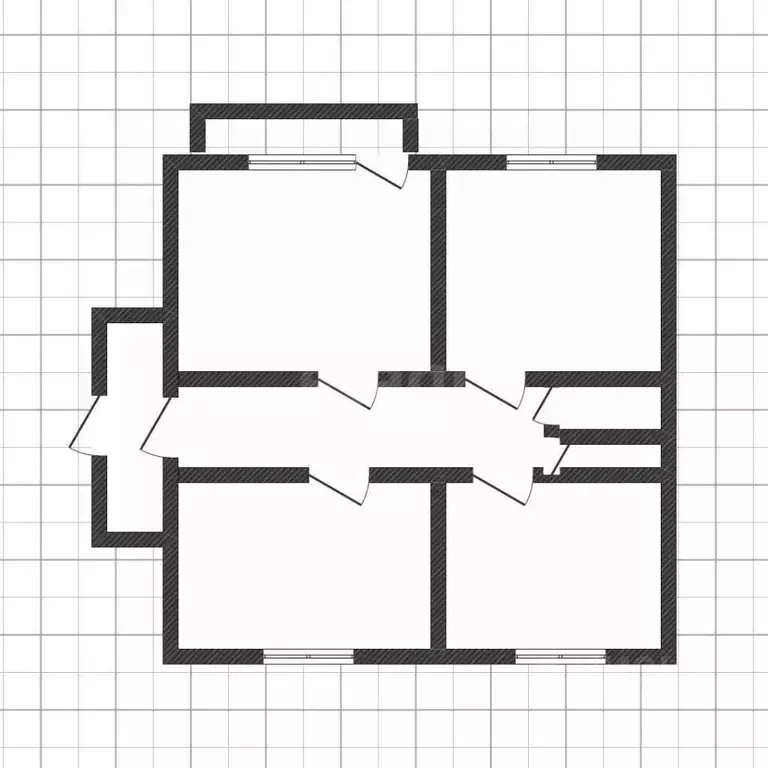 3-к кв. Курская область, Курск ул. Халтурина, 3 (56.4 м) - Фото 2