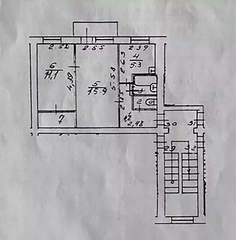 Продается 2-комнатная квартира - Фото 1