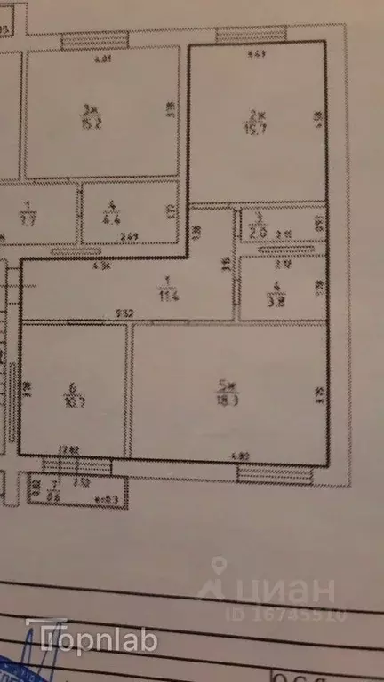 2-к кв. Калининградская область, Калининград Чкаловск мкр, ул. Докука, ... - Фото 2