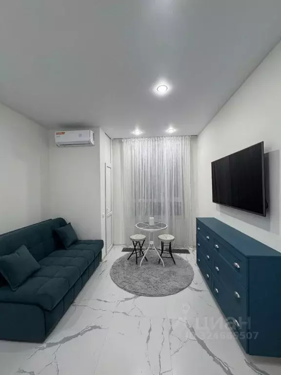 Студия Краснодарский край, Сочи Бытха мкр, ул. Ясногорская, 16/6к5 ... - Фото 0