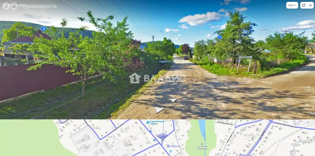 Участок в посёлок Каменномостский, Полевая улица, 3 (7.5 м) - Фото 1