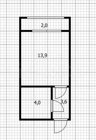 Квартира-студия, 26,1 м, 18/24 эт. - Фото 0