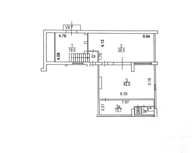 Помещение свободного назначения в Москва Юровская ул., 92 (117 м) - Фото 2