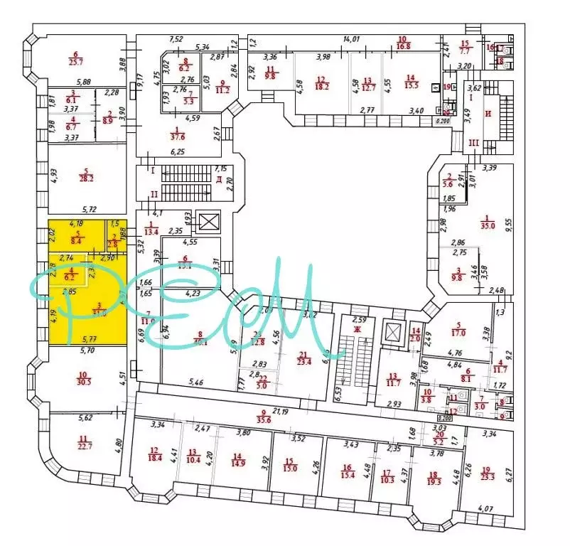 Помещение свободного назначения в Москва Столовый пер., 6 (49 м) - Фото 2