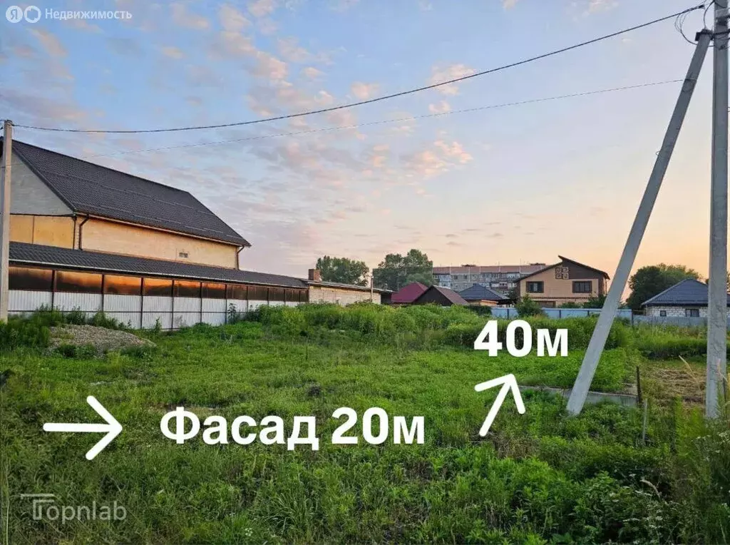 Участок в посёлок Тульский, Больничная улица, 25 (8 м) - Фото 1