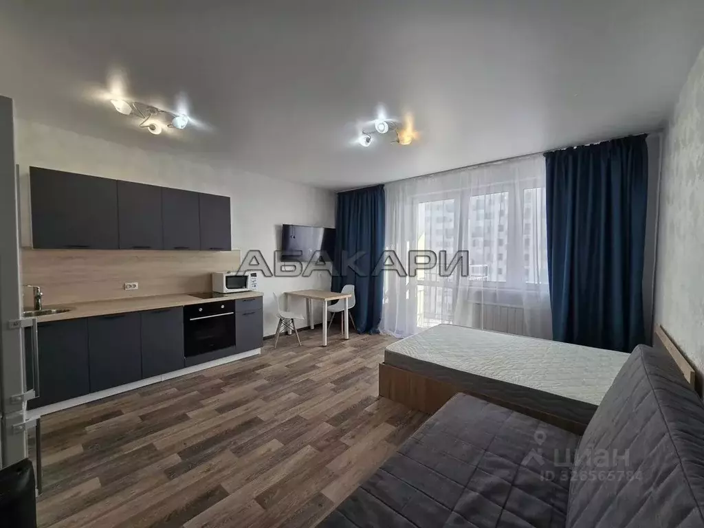 Студия Красноярский край, Красноярск ул. Петра Подзолкова, 26 (30.0 м) - Фото 1