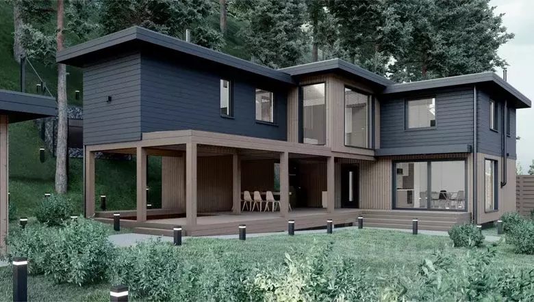 Дом в Красноярский край, Красноярск Мраморный Карьер СНТ,  (227 м) - Фото 1