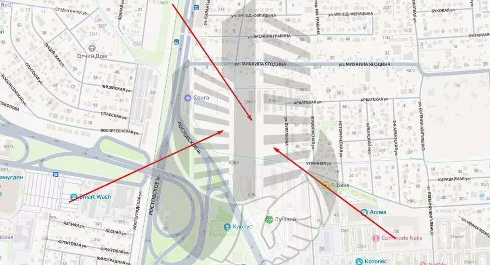 Участок в Краснодар, Прикубанский внутригородской округ, микрорайон ... - Фото 1