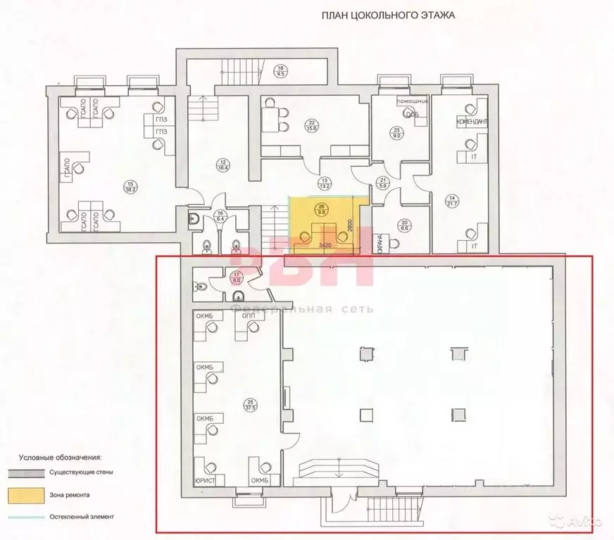 Торговая площадь в Курганская область, Курган ул. Гоголя, 103 (169 м) - Фото 2