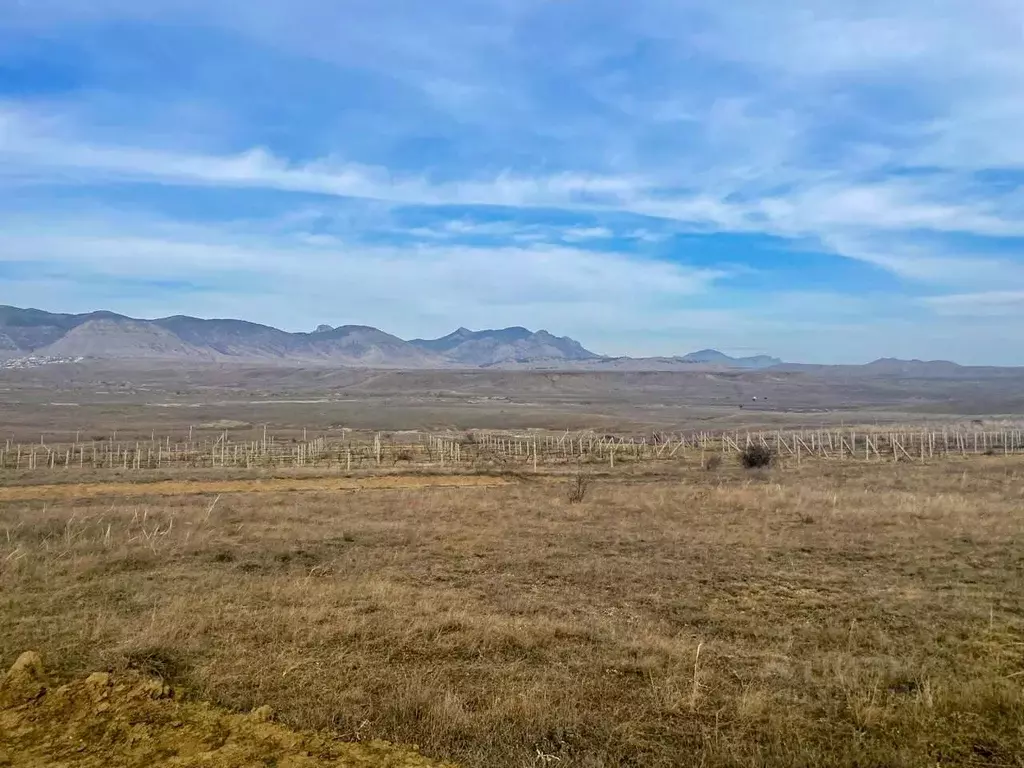 Участок в Крым, Судак муниципальный округ, с. Миндальное, Солнечная ... - Фото 1