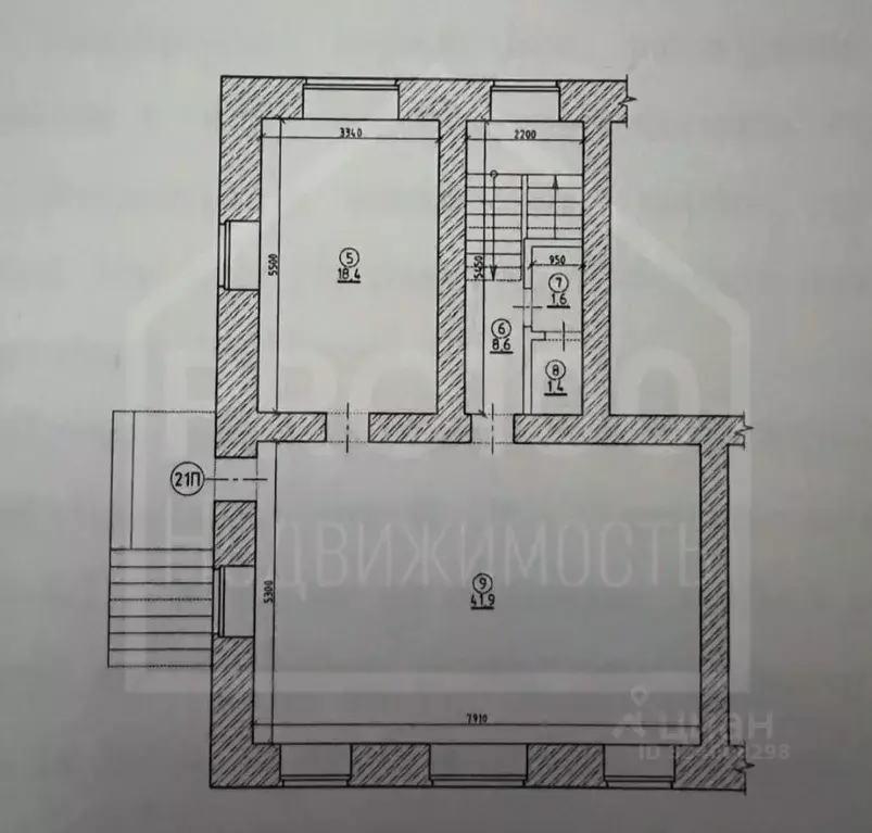 Помещение свободного назначения в Омская область, Омск Нефтезаводская ... - Фото 1