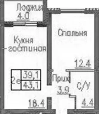 2-к кв. Новосибирская область, Новосибирский район, Мичуринский ... - Фото 1