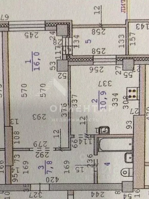 1-к кв. Свердловская область, Екатеринбург ул. Крауля, 44 (38.0 м) - Фото 2